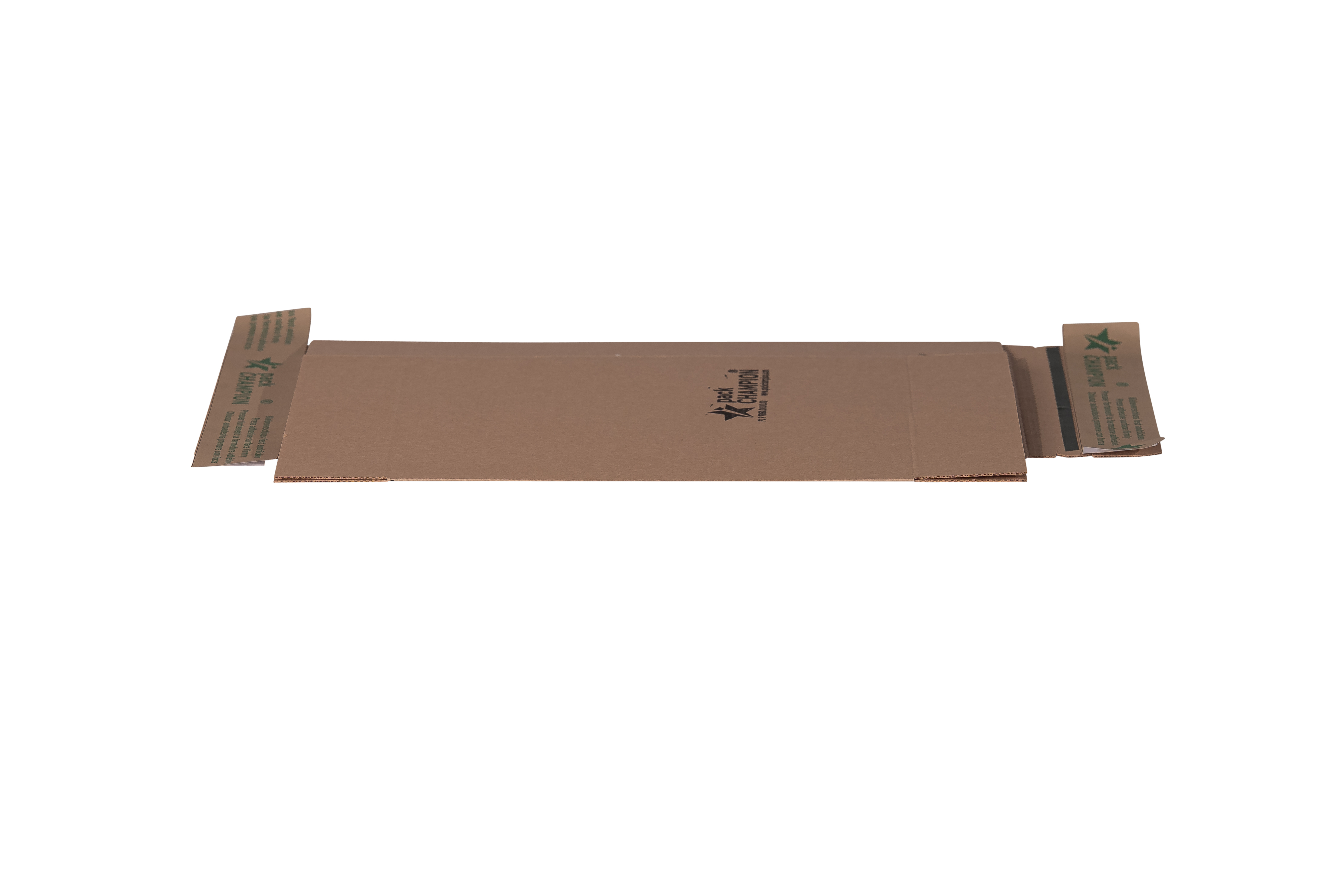 CO2-MASTER brievenbusdoos bruin met 2x zelfklevende sluiting en scheurstrip 215x155x45 mm